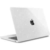 Hasthip Laptop Cover For Macbook Air M4 A3240 M3 A3113 M2 A2681 13.6 Inch 2025 2024 2022 Release Hard Shell Case Cover For Apple Macbook Air 13 Inch Cover Anti Fall Scratch Clear Glitter Crystal
