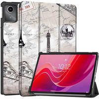 Proelite Cover For Lenovo Tab M11 11 Inch Case Cover, Trifold Flip Case Cover For Lenovo Tab M11 11 Inch, Eiffel