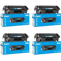 Foxin Ftc 88A Laser Toner Printer Cartridge Compatible For Hp Laserjet Printer P1007, P1106, P1108, P1008, M1213Nf, M1136Mfp, M1216, Mfp M1218Nfs, M128Fw Mfp M128Fn, Mfp M226Dw, M226Dn, Black-Set Of 4