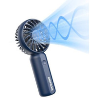 Arcticool Portable Mini Fan - Rechargeable Hand Fan With 3 Adjustable Speeds, 2000Mah Battery, Lightweight Design, Low Noise, And Easy Portability For Indoor And Outdoor Use (Blue)