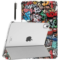 Proelite Cover For Apple Ipad (A16) 11Th/10Th Generation (2025/2022) Cover Case, Transparent Smart Case For Ipad 11Th/10Th Gen 2025/2022 (Supports Auto Sleep Wake) With Stylus Pen, Hippy