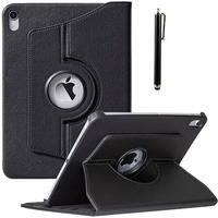 Proelite Cover For Apple Ipad (A16) 11Th/10Th Gen (2025/2022) Case Cover, 360 Rotatable Smart Flip Case Cover For Apple Ipad 11Th/10Th Generation 2025/2022 With Stylus Pen, Black