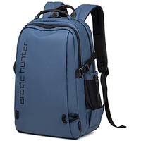 Arctic Hunter Laptop Backpack For Men Women 25L Lightweight Water-Resistant Casual Backpack 15.6-Inch Laptop Bag 5 Pockets Sleek For College Office Daypack, Blue