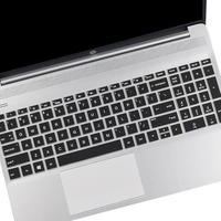 Saco Laptop Keyboard Skin Protector Silicone Cover Compatible For Hp 15S Gr Series 15S-Gr0009Au | 15S-Gr0010Au | 15S-Gr0011Au 15.6 Inch Laptop - Black