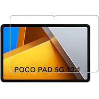Youth Mobi Tempered Glass For Poco Pad 12.1 Inch 5G Screen Protector Guard For Poco Pad 12.1 Inch Tablet - 1 Pack