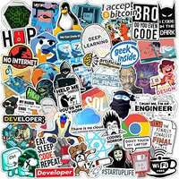 Junkyard Vinyl Stickers For Scrapbooking, Guitar, Journals, Fridge, Gadgets Laptop Stickers (Pack Of 50), Self-Adhesive