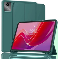 Proelite Cover For Lenovo Tab M11 Case Cover, Soft Flexible Flip Case Cover With Pen Holder For Lenovo Tab M11 11 Inch With Auto Sleep Wake [Recoil Series] - Green