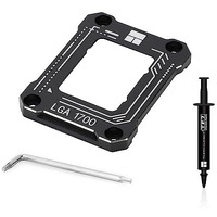 Thermalright Intel 12Th Generation Lga1700 Anti-Bending Buckle, Curved Pressure Plate,Cpu Fixing Buckle,Cpu Stress Bending Correction Fixer, Fully Fitted And Fixed Without Trace Installation (Black)