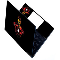 Anciary Full Laptop Skin Stickers Hd Quality Sticker For Laptops Upto 15.6" Compatible With Apple/Dell/Hp/Lenovo/Acer/Asus/Sony (Dustproof|Waterproof|Scratchproof|Reusable) - Iron Man Fl Eds1