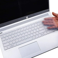 Saco Silicone Skin Laptop Keyboard Protector Cover Compatible For Hp 15S Gr Series 15S-Gr0009Au | 15S-Gr0010Au | 15S-Gr0011Au 15.6 Inch Laptop - Transparent