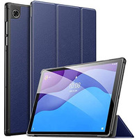 Proelite Sleek Smart Flip Case Cover For Lenovo Tab M10 Hd 2Nd Gen Tb-X306X / Smart Tab M10 Hd 2Nd Gen Tb-X306F, Navy Blue