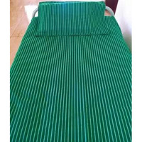Ten Tex 1Set Hospital Bed Sheet Pillow Cover -Size, 60"X 90", 18"X 27", Cotton, Green