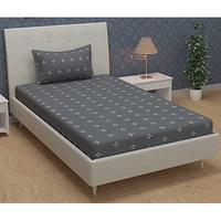 Amazon Brand  Umi Super Soft Brushed Microfiber Cotton Single Bedsheet With Pillow Cover,Bedsheet 60X90(Inches) Pillow Cover 17X27(Inches) Bedsheet For Single Bed,Gift Fort Occasions