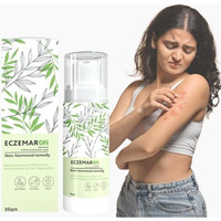 Eczemaron Ringworm Wart, Massa And Skin Tags Removal Herbal And Itchcoat Anti Fungal Ayurvedic Medicine- 50Gm