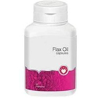 Flax Oil Capsule Golden Flaxseed Oil Capsules - Nutritional Powerhouse For Vitality And Well-Being 90 Capsules