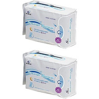 Airiz Soft-Cotton Sanitary Pads With Wings For Night Use :: 280Mm Long :: 16 Pads In 2 Pack