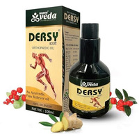 Dersy Ayurvedic Orthopaedic Pain Relief Massage Oil For Full Body Relax 100 Ml | Enriched With Adrak ,Ajwain, Mahanarayan , Dhanvantharam , Eucalyptus Oil & 13 Herbs | Natural & Ayurvedic Relief From Joint , Muscle , Knee & Back Pain, Sprains, Sports Injuries