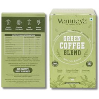 Vamnaya Green Coffee, Prebiotics (Sunfiber), Apple Cider Vinegar | Powerful For Weight Management, Gut Health & Bloating | Tulsi | Pack Of 1 (15 Servings)