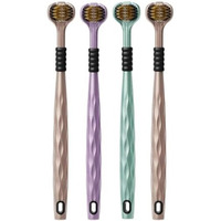 3-Sided Toothbrush | Ultra Soft Bristles For Deep Cleaning | Triple Action Manual Toothbrush | Triple Head Design For 360 Cleaning | Eco-Friendly & Gentle On Gums (4)