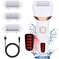 Elephantboat Exfoilator Rechargeable Portable Electric Callus Remover Pedicure Tool For Feet Filer, Professional Foot & Dead Skin Removal & Feet Care