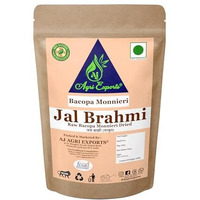 Aj Agri Exports Jal Brahmi - Bacopa Monnieri Dry - Jal Brahmi - Nir Brahmi - Dry Water Hyssop - Indian Pennywort - Brahmi Leaves Dried -  _  (200 Grams)