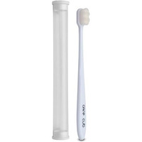 Carecub White Zigzag Toothbrushes With White Bristles - Bpa-Free, Ultra Soft Micro Nano Bristles, Ideal For Sensitive Teeth, Suitable For 8+ & Adults Pack 03