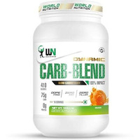 Wn World Nutrition Dynamic Carb-Blend | Premium Dope-Free Carbohydrate Supplement For Sustained Energy, Performance, And Recovery | Orange Flavor 1Kg