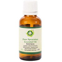 R V Essential Pure Spearmint Essential Oil 50Ml- Mentha Spicata (100% Pure And Natural Therapeutic Grade)