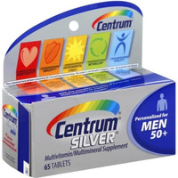 .Centrum Silver Men 50+ Multivitamin 65 Tablets