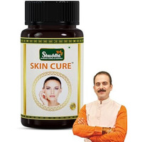 Shuddhi Ayurveda Skin Cure Capsules | Herbal Skin Wellness Supplement | Herbally Blended With Neem, Gulab, And Sanay | Skin Care Ayurvedic Multivitamin, 60 Capsules