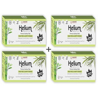 Chesta Formulation New Helium Biodegradable Bamboo Premium Sanitary Pads - (Pack Of 4 * 20 = 80 Pads - Xl-290Mm+Xxl-330Mm) Pure Cotton 100% Rash-Free-Periods Full-Day & Full-Night High Absorbent