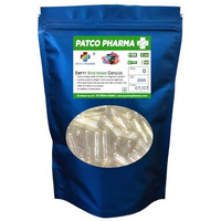 Patco Pharma Size "0" Clear Ct/Ct, Non-Gmo, Gluten-Free, No Colour, No Preservatives, Empty Hpmc Veg Capsule 500 Hard Capsules