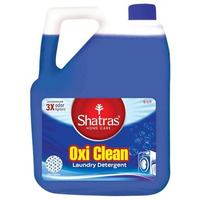 Shatras Oxi Clean 3X Odor Fighter Laundry Liquid Detergent - 5 Liter | Biodegradable, Plant-Based Ingredients | Tough Stain Removal | Suitable For All Types Of Clothes