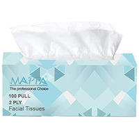 Mappa The Professional Choice 2 Ply Facial Tissue Soft Pack - 100 Pulls (Pack Of 1)