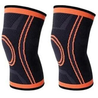 Royalcore Adjustable Knee Cap For Sports & Fitness | Compression Knee Sleeve For Running, Gym, Basketball, Football, Weightlifting & Joint Support (M)