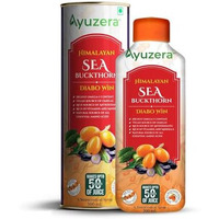 Ayuzera Diabowin Karela & Jamun Diabetic Care Juice With Seabuckthorn 300Ml | Chirata And Punarnava | Ayurvedic | Makes Upto 50 Glass Juice (300Ml, Pack Of 2)