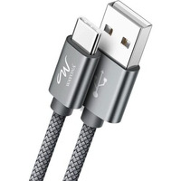 Wayona Usb A To Type C 65W Fast Charger 480 Mbps Data Cable Compatible For Iphone 15, 15 Pro, 15 Pro Max, 15 Plus, Apple Carplay, Galaxy S25 Ultra,S24, S23,S20, S21, S22 (3 Ft Pack Of 1, Grey)
