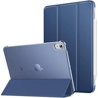 Proelite Case For Ipad Air 11 Inch M3/M2 2025/2024, Air 5Th Gen 2022/Ipad Air 4Th Gen 2020 10.9 Inch, Slim Hard Pc Translucent Back Shell Smart Cover Fit Ipad Air 11 M3/M2 & Air 10.9 Case, Dark Blue