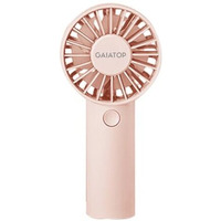 Gaiatop Mini Handheld Fan, Powerful 3 Speed Personal Portable Fan, Usb Rechargeable Hand Fan Cute Small Electric Fan For Makeup Travel Camp Shopping Indoor Outdoor(Pink)