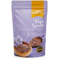 Purevitr Flax Seeds | 200G | Raw Flax Seeds For Eating | Omega-3 Rich Seed, High In Fiber & Protein |Healthy Snacks| Baking & Smoothies (Pack Of 1)