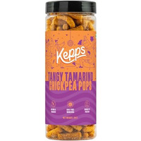 Kepps Chickpea Pops Snack, Gluten Free, Rich In Fiber And Protein, Never Fried, Low Calorie, Delicious Munchies, For All Age (Pack Of 1, Tangy Tamarind)