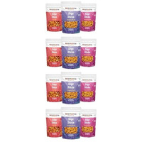 Promunch Soya Sticks (Chatpata Masala, Cream Onion) | Soya Chips (Peri Peri) | Crispy Snacks | Namkeen Savoury Chips | No Palm Oil And Maida | - 30G Pack Of 12