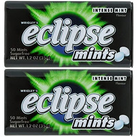Wrigley's Eclipse Sugar Free Mints Intense Mint Flavoure Mouth Freshener 35G Pack Of 2 (Imported)