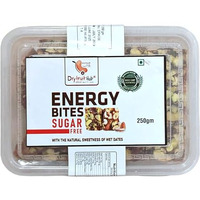 Dry Fruit Hub Energy Bites Sugar Free 250Gm | With Sweetness Of Dates | Dry Fruit Chikki | Healthy Snacks With Goodness Of Kaju Badam Pista Dates And Pure Ghee | Dates Barfi