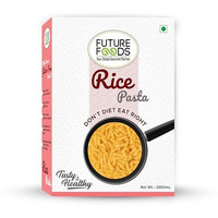 Future Foods Rice Pasta 250G | Gluten-Free | Easy To Digest | No Maida, Wheat Or Preservatives | Healthy Snacks | Celiac-Safe | Ideal For Pcos Support