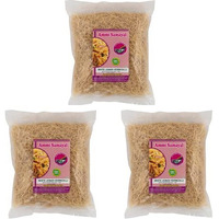 Ammi Samayal | White Jowar Semiya/Vermicelli/Sevai | Vermicelli Roasted Pantry 350 Grams (Pack Of 3)