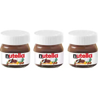 Decadent Foods Nutellas Hazelnut Chocolate Spread, Mini Pack Each 25 Gram Set Of 3 (Imported)