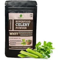 Poddar Farms Premium Celery Powder | Green Superfood | 100% Pure, Hydroponically Grown And Residue Free | 75 Grams (2)