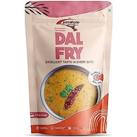 Instafood Yellow Dal Fry | Ready To Eat & Cook Meal | 3-4 Servings | Pack Of 1 (Each150G) | After Cooking Gets 1Litre To Serve | Zip Lock Packaging | Vegetarian Meal | Just Add Water And Cook