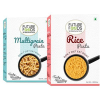 Future Foods Combo - Multigrain Pasta & Rice Pasta 250G | Gluten-Free | No Maida, Wheat, Or Preservatives | Quick-Cooking | Celiac-Safe | Easy To Digest | Ideal For Pcos Support Pack Of 2